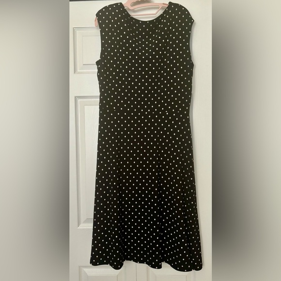 Lauren Ralph Lauren Black Cocktail Dress 14W - Picture 2 of 3